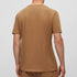 CAMISETA MARRÓN TEE RETE BOSS